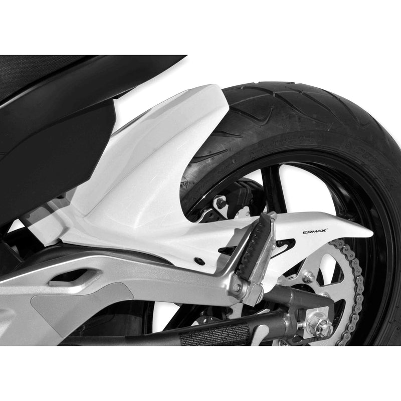 Hugger For Urban City White For Kawasaki ER-6N 2012-2015