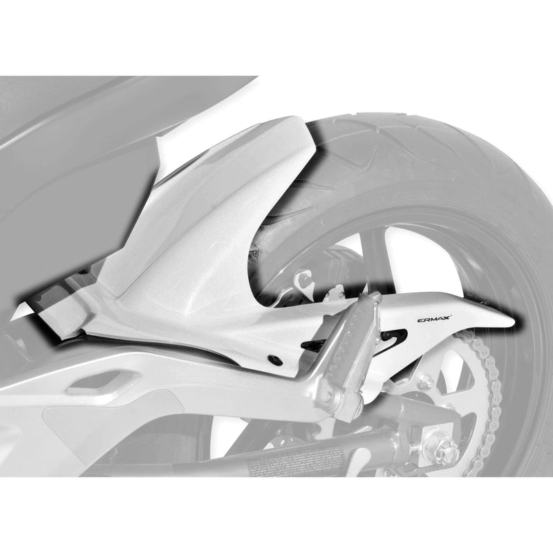 Hugger For Urban City White For Kawasaki ER-6N 2012-2015