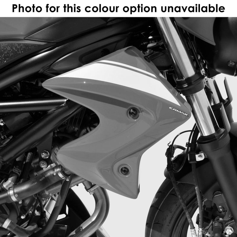 Radiator Cheeks Matt Black For Suzuki SV650 2018>Current