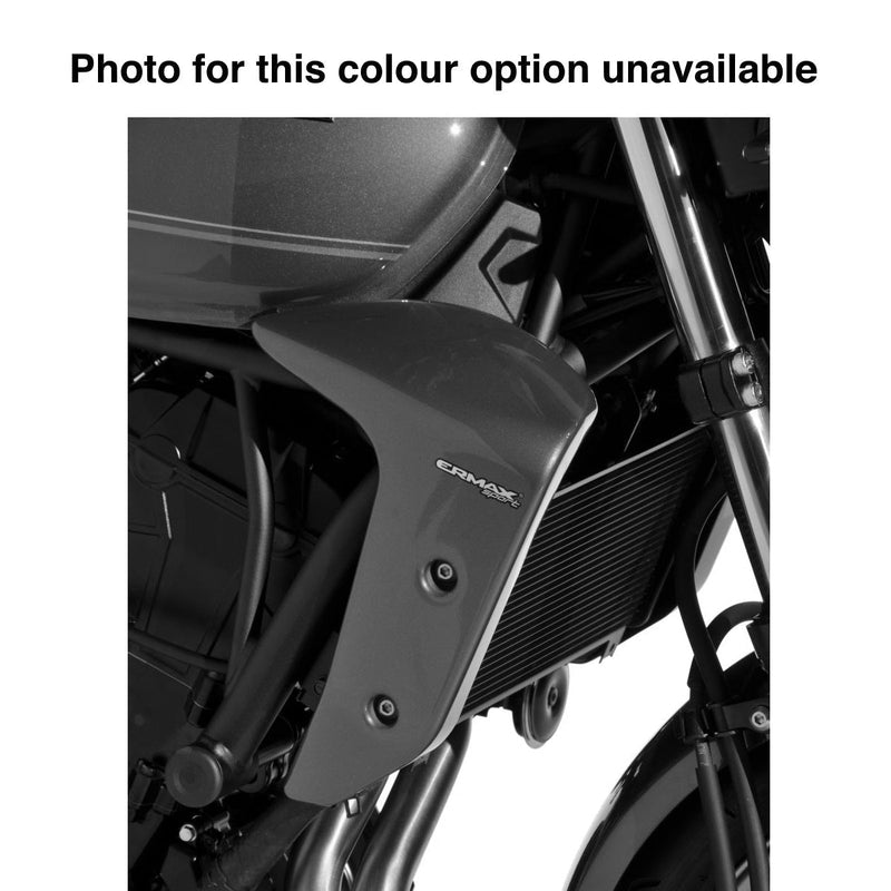 Radiator Cheeks Metallic Moondust Grey [25X] For Kawasaki Z650 RS 2022>2023