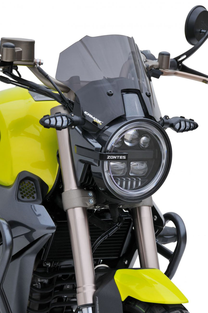 Sport Screen Dark Smoke For Zontes Scrambler 125 2020-2022