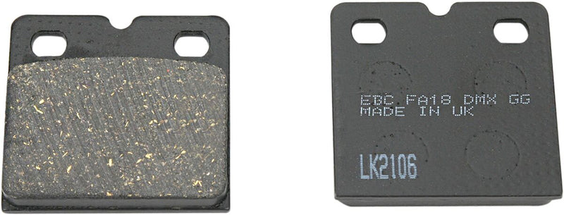 Organic Base "FA" Brake Pads - 55.7 MM | Vendor No FA018