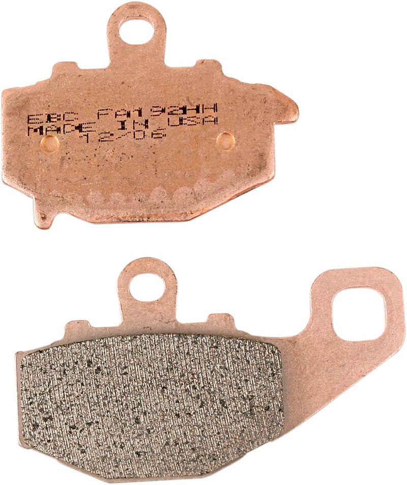 Sintered "HH" Brake Pads - 90 MM | Vendor No FA192HH