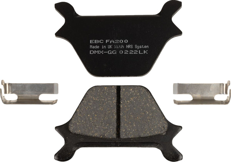 Organic Harley/Buell Brake Pads - 104 MM | Vendor No FA200