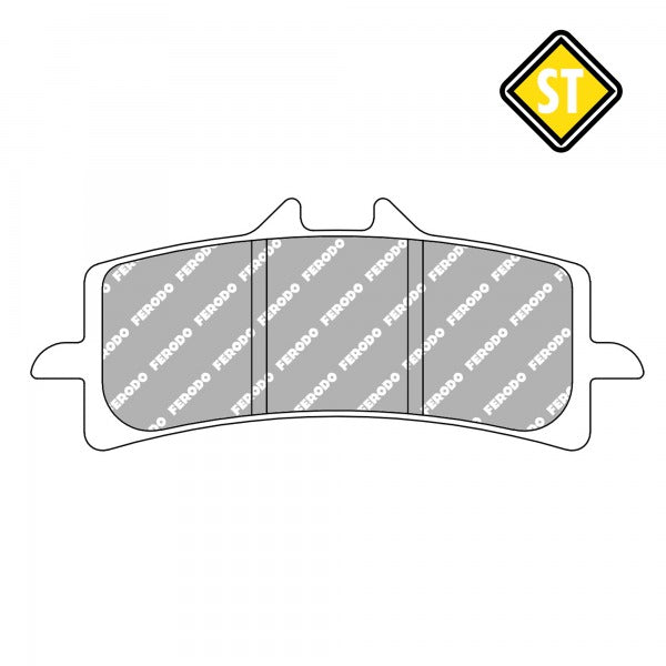 FDB2260 Sinter Grip Road Compound Pad / FA447 / VD9031