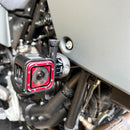 GoPro Camera Mount Bullet Frame Slider Black For Yamaha Tenere 700 2019-Current