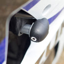 Bullet Frame Slider Left Hand Side Race Black For Suzuki GSXR 600 2004-2005