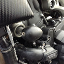 Bullet Frame Slider Left Side Street Black For Yamaha MT-09 2014-2020