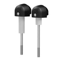 XL Bullet Frame Slider Street Set Black For Kawasaki Z650 / Z650RS / Ninja 650 2017-Current