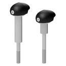 Bullet Frame Slider Set Street Black For Kawasaki ZX-25R 2020-Current