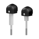 XL Bullet Frame Slider Street Set Black For Kawasaki ZX-25R 2020-Current