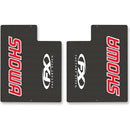 Factory Effex Full Wrap Carbon Fiber Fork Shields Red