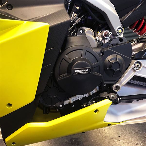 Engine Cover Alternator Cover Black For Aprilia RS 660 2021-Current