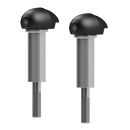 Bullet Frame Slider Street Set Black For Suzuki GSX-8S 2023-Current