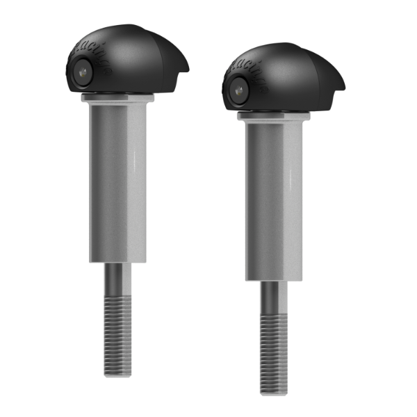 Bullet Frame Slider Street Set Black For Suzuki GSX-8S 2023-Current