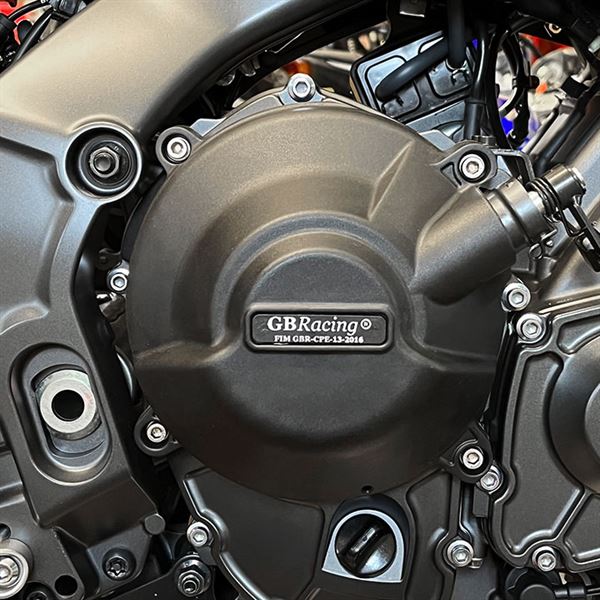 Engine Cover Clutch Cover Black For Yamaha XSR 900 2022-Current