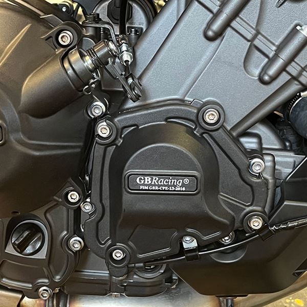 Engine Cover Pulse Cover Black For Yamaha XSR 900 2022-Current