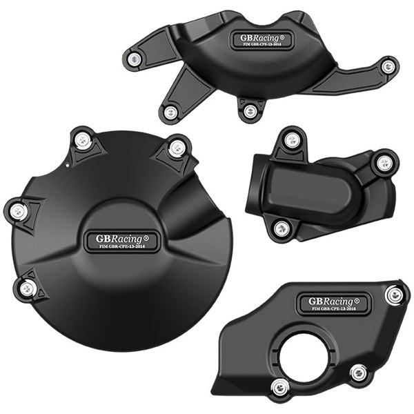 Engine Cover Set Black For Ducati Supersport 937 / S 2016-2020