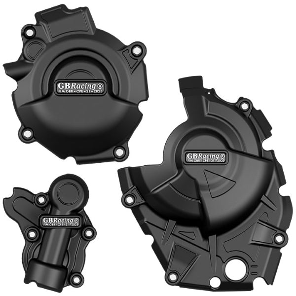 Engine Cover Set Black For Suzuki GSX-8S 2023-Current