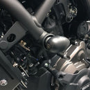 Bullet Frame Slider Left Side Street Black For Yamaha MT-07 2014-Current