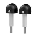 XL Bullet Frame Slider Street Set Black For Yamaha MT-07 Tracer 2016-2019