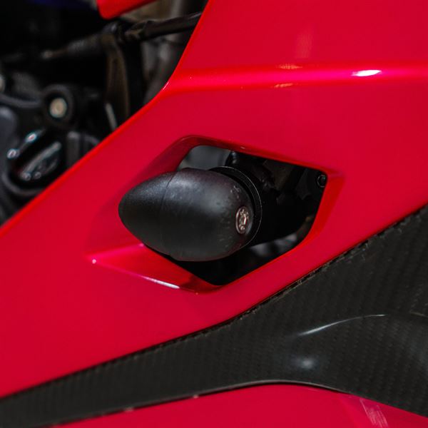 Bullet Frame Slider Set Street Black For Kawasaki ZX-25R 2020-Current