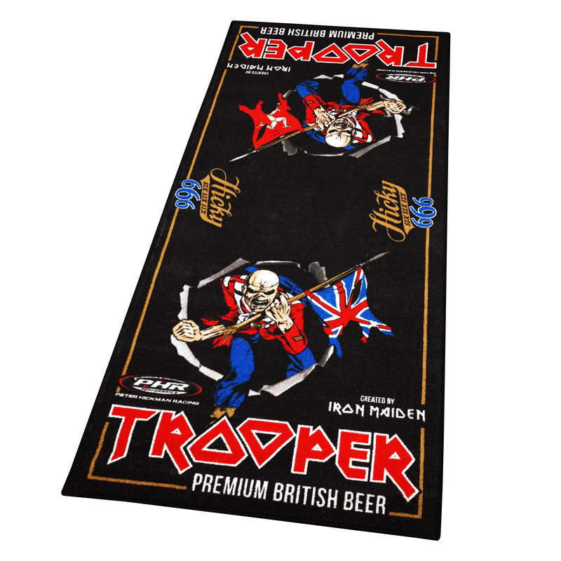 Limited Edition Iron Maiden Trooper Motorcycle Garage Mat