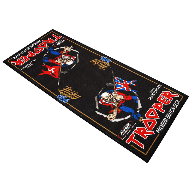 Limited Edition Iron Maiden Trooper Motorcycle Garage Mat