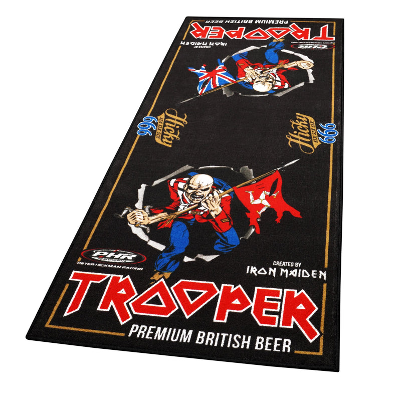 Limited Edition Iron Maiden Trooper Motorcycle Garage Mat