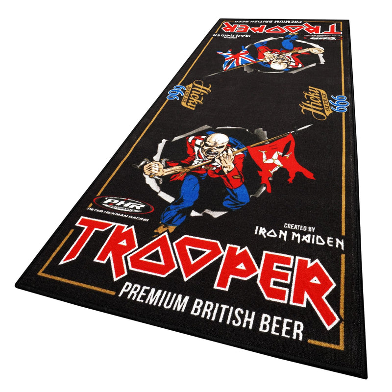 Limited Edition Iron Maiden Trooper Motorcycle XL Garage Mat