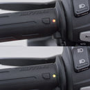 Intelligent Motorcycle Heated Grips (7/8) 22.2mm With 4 Level Heat Control & Battery Protection