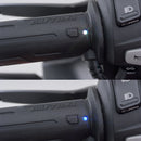 Intelligent Motorcycle Heated Grips (7/8) 22.2mm With 4 Level Heat Control & Battery Protection