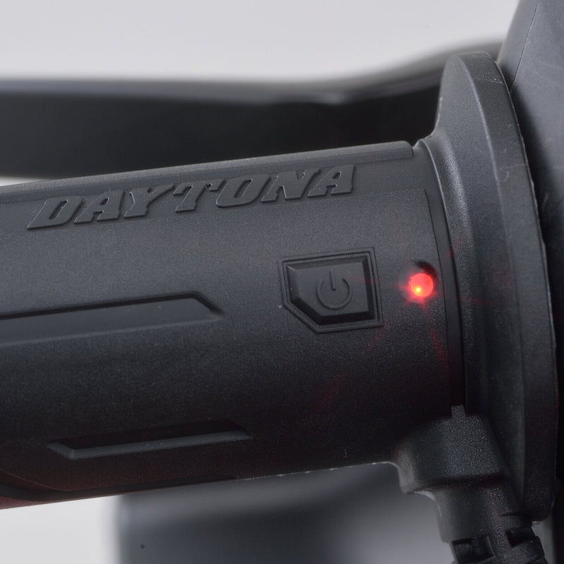 Intelligent Motorcycle Heated Grips (7/8) 22.2mm With 4 Level Heat Control & Battery Protection