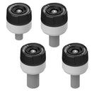 Spindle Protector Set - Front And Rear Black For Yamaha Tracer 9 2025>Current