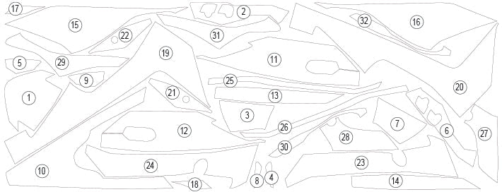 Stone Chip Protection Kit Clear Matt For Suzuki GSX-S 1000 GT 2022-Current