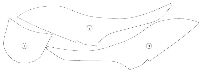 Stone Chip Protection Kit Clear Gloss For Triumph Bonneville T100/T120 2021-Current
