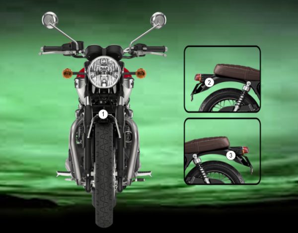 Stone Chip Protection Kit Clear Matt For Triumph Bonneville T100/T120 2021-Current (Copy)