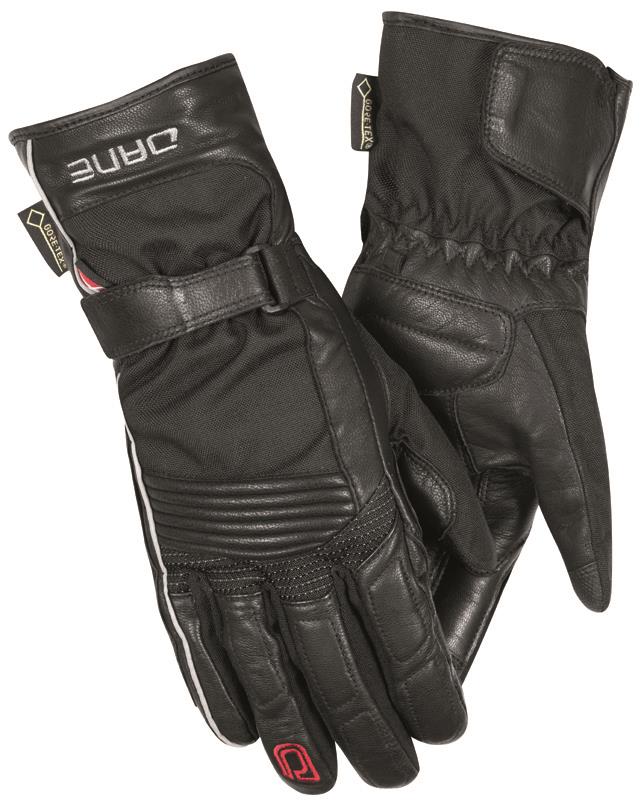 Dane Staby 3 Gore-Tex + Grip Motorcycle Gloves Black
