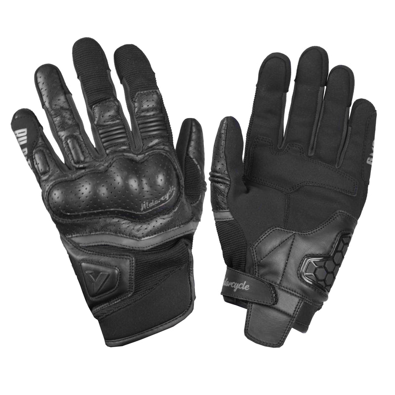 ByCity Tokio Leather Gloves Black