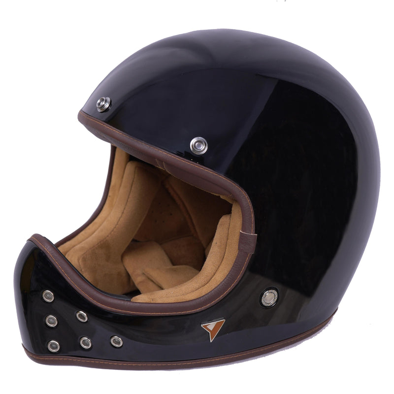 ByCity The Rock R22.06 Full Face Helmet Gloss Black