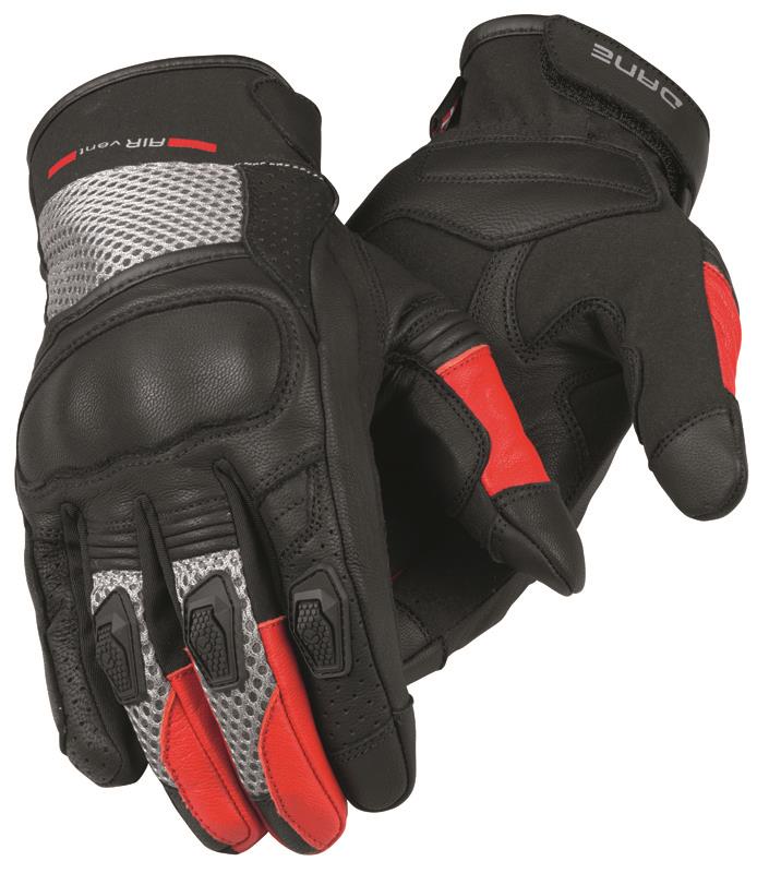 Dane Kimi Motorcycle Gloves Black / Red