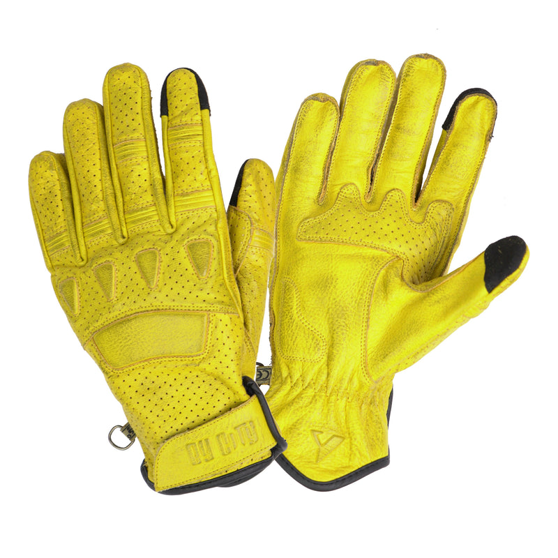 ByCity Pilot 2 Leather Gloves Yellow