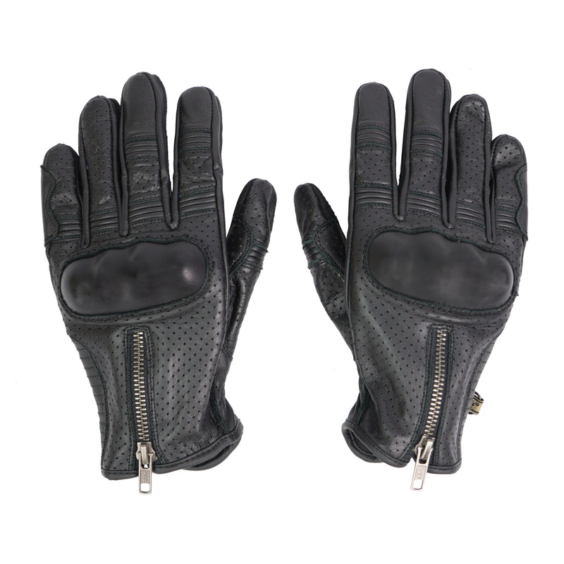 ByCity Amsterdam Leather Gloves Black