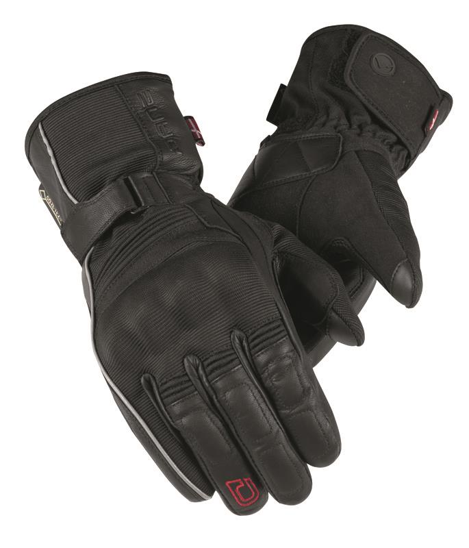 Dane Tarje Gore-Tex + Grip Motorcycle Gloves Black