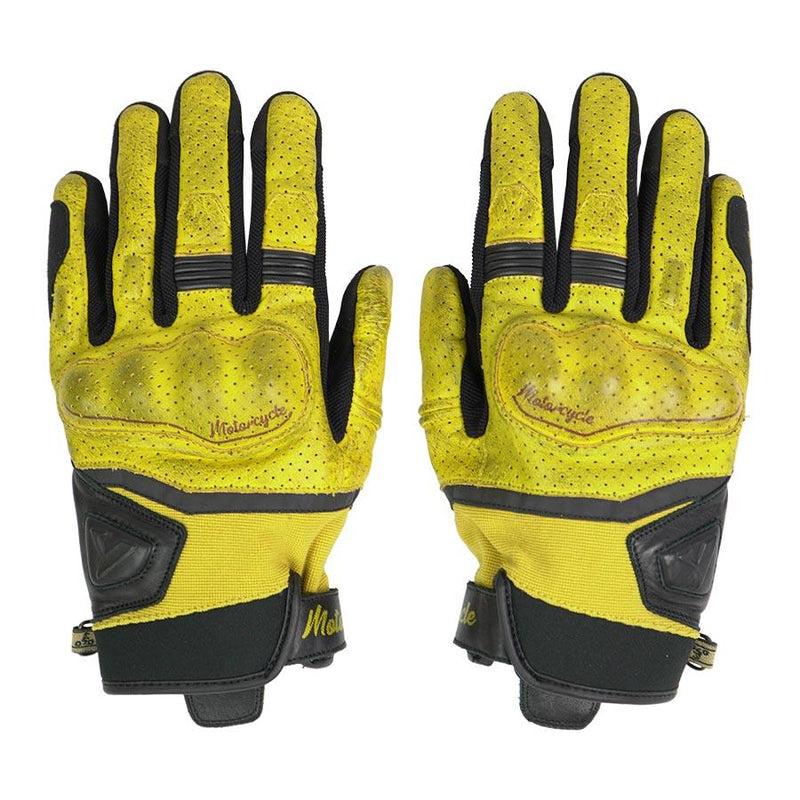 ByCity Tokio Leather Gloves Yellow