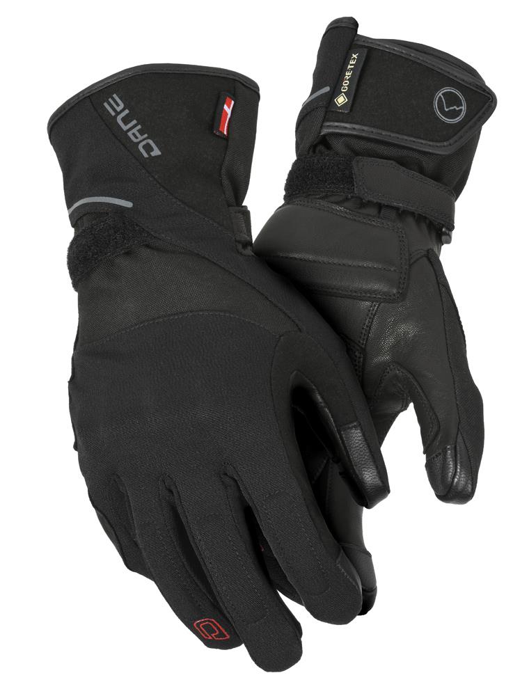 Dane Alva Gore-Tex Grip Ladies Motorcycle Gloves Black