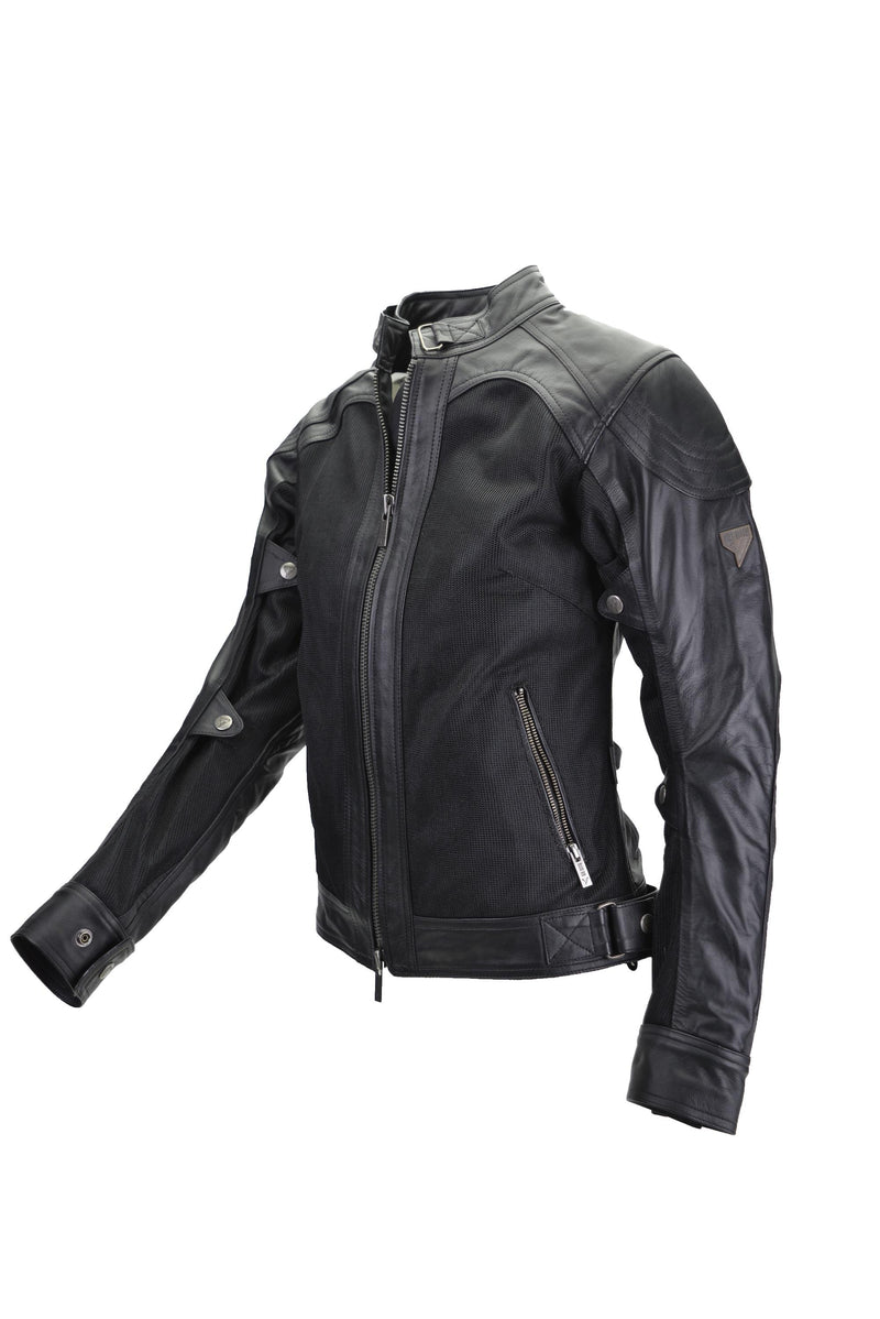 ByCity Sahara Ladies Leather Jacket Black