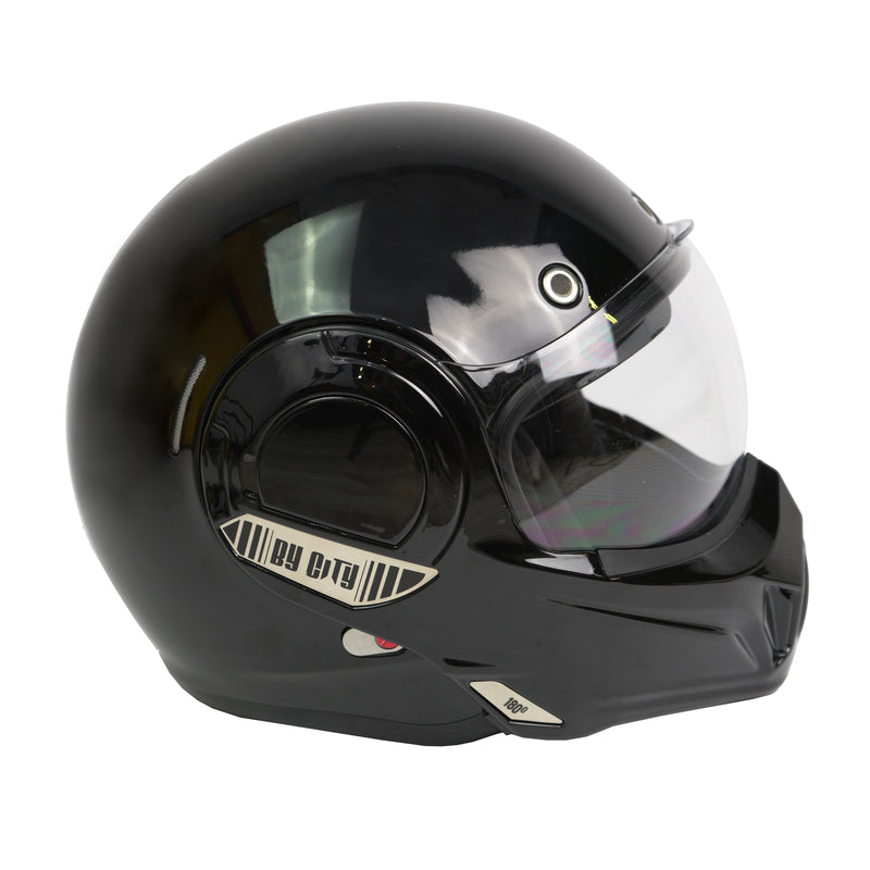 ByCity 180 Tech R22.06 Flip-Up Helmet Gloss Black