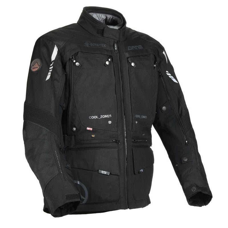 Dane Reykjavik Gore-Tex Motorcycle Jacket Black