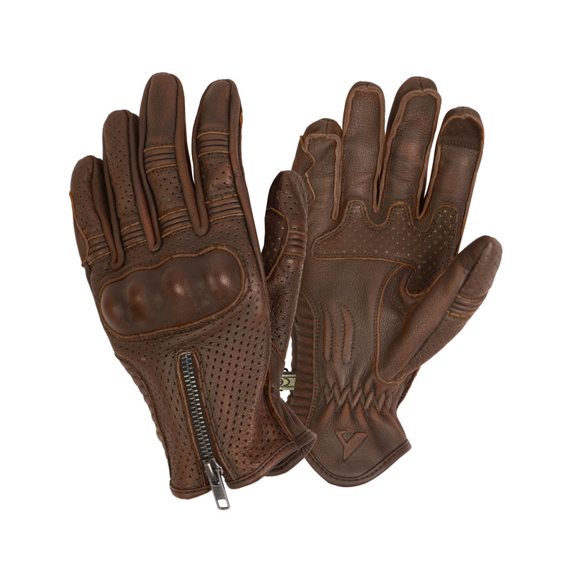 ByCity Amsterdam Leather Gloves Brown